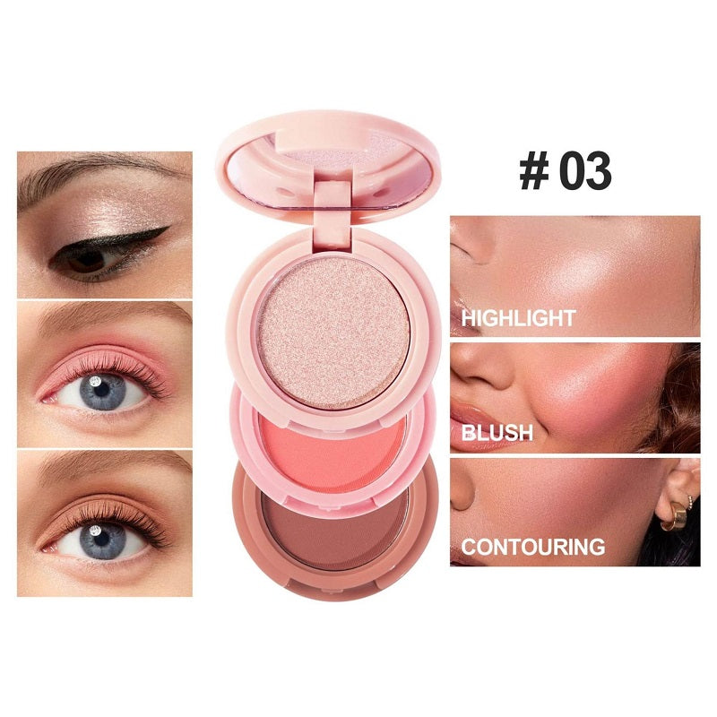 PureGlow 3in1 : Blush, Bronzer, Highlighter