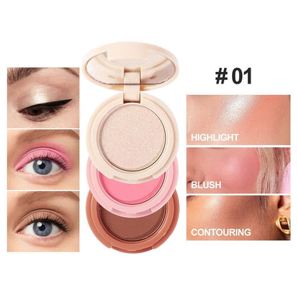 PureGlow 3in1 : Blush, Bronzer, Highlighter