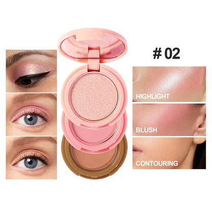 PureGlow 3in1 : Blush, Bronzer, Highlighter